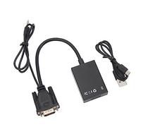 Annadue HD Multimedia to VGA Adapter 1080P | 1080P Visual Output, ABS Lightweight Casing, Plug and Play Setup, PC to Monitor Link, VGA Video Bridge