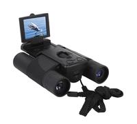 Annadue High Powered Binoculars 10 X 25 with Camera, Binocular Compact 48MP 2.5K Camcorder for Bird Watching, Football, Concerts, and, with 2" Screen, 8x Digital Zoom (Black)