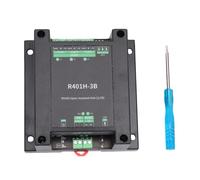 Annadue Industrial 3 Port RS485 Opto Isolated Hub, Half Duplex Optical Isolation Splitter with 3.5mm Terminal, DIN Rail Mount for 32 Nodes, Supports Up to 1Mbps