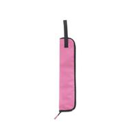 Annadue IRIN Drumstick Storage Hanging Bag Portable Drumstick Case with Handle, Oxford Cloth Stick Holder for Drum Kit Accessories, Lightweight Foldable Stick Bag for Musicians (Pink)