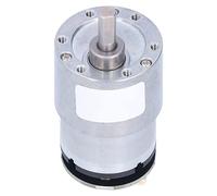 Annadue JGB37-520 DC 12V Gear Motor with Encoder, 6mm D Shaft (333RPM)