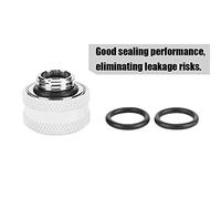 Annadue Joint Pipe Connector ROHS Certified for Rigid Acrylic Tube OD 14mm for Water Cooling Enthusiasts (Annadueu4q1go3x2g-DS02131-02)