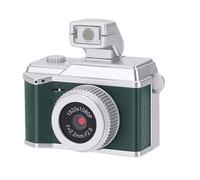 Annadue Keychain 1080P Video Recorder, Small Keychain Retro Camera with LED Light and Filters, 8MP Photos, Easy Transfer for Android Phone, Wearable Necklace Pendant (Green)