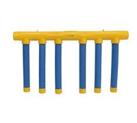 Annadue Kids Falling Sticks Game Catching Toy, Hand Eye Coordination Reactivity Training for Children Boys Girls, Blue Yellow Party Game with Sticks