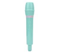 Annadue Kids Pretend Microphone Toy, Plastic Fake Microphone Prop Kids Mic Props for Halloween Christmas Cosplay Music Birthday Party Favors (Green)