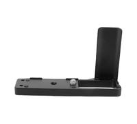 Annadue L Shape Handgrip for GR3 Camera, Aluminum Alloy Camera L Bracket Grip with Arrow Storage Case Plate, 1/4 Inch Screw Hole