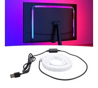 Annadue LED Backlights, LED Strip Lights Screen Sync Light Strip, RGB Computer Light Bar Backlight for 27 Inch Monitor, 3 Lighting Modes, PC Client Support