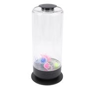 Annadue LED Jellyfish Lamp, Electric Jellyfish Table Lamp with Color Changing Light, Gift for Men Women, Decor for Room Home, for Festival and Party, Night Light for Relax (Black)