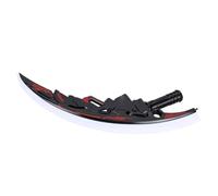 Annadue Light Up Toy Sword, Gravity Activated Sound Effect (Red)