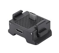Annadue Magnetic Charging Adapter Base, Desktop Dock with 1/4 Inch Screw Hole, Dual Claw Arca Mount, for Action 3 Camera