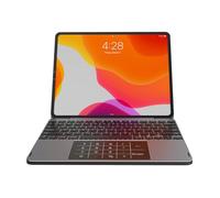 Annadue Magnetic Keyboard Case for Air 11in 10.9in, Backlit Wireless Touchpad Keyboard Case with Shortcut Keys, Aluminium Alloy Keyboard Cover with Multi Touch Trackpad