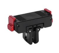 Annadue Magnetic Quick Release Adapter Mount for Osmo Action 5 Pro/4/3, 360 Degree Rotatable Aluminum Camera Mount with 2 Claws, 1/4 Thread Folding Base for Vlogging Tripod