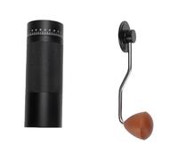 Annadue Manual Coffee Grinder, Stainless Steel Hand Coffee Bean Mill with 25g Capacity Adjustable Grind Setting, Portable Grinder for Travel Camping
