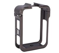 Annadue Metal Cage for Osmo Action 360 Camera, Aluminum Alloy Protective Expansion Frame with 1/4 Inch Screw Hole, Cold Shoe Mount Replacement for Outdoor Sports Videography