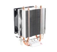 Annadue Mini CPU Cooler High Air CPU Radiator 12V 2 Heatpipes for AMD775 for Intel1155