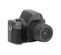 Annadue Mini Keychain Camera, 4MP 2K Retro Compact Micro CCD Camera for Vlog Travel, 1.47" Screen, 50 Minutes Working, Support Up to 128GB Memory Card (Black)