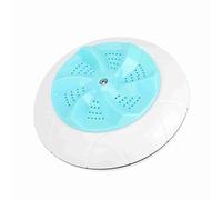 Annadue Mini Portable Washing Machine, Ultrasound Turbo Washer for Travel, Small Household Laundry Machine for Underwear Socks (Green)