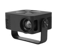 Annadue Mini Projector with Stand, 1080P Portable Projector with 360 Degree Adjustable, 150ANSI Auto Keystone Correction, Outdoor LED Movie Projector for IOS for Android (UK)