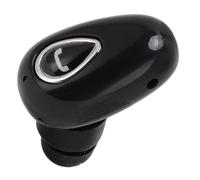 Annadue Mini Single Earbud, 5.1 Stable Connection Low Latency Tiny Small Earplug with Stereo Sound, Mini Single Wireless Earbud for Work, Built in Mic