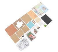Annadue Miniature Dollhouse Kit, 1:24 Scale DIY Dollhouse Puzzle Toy, Craft Miniature House Model, Creative DIY Toy for Adult Home Party Entertainment Above 14 Years Old