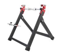 Annadue Motorcycle Wheel Balancer Truing Stand, Foldable Portable Wheel Balancer for Motorcycle, Adjustable Centering Cones Rim Tire for Sport Dirt Bike