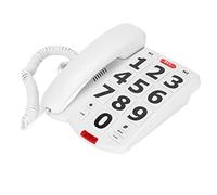 Annadue MS-305 Fixed Telephone for Elderly, Landline Phone with Big Buttons and Super Loud Sound, M1 M2 Fast Dial, Suitable for the Elderly with Visually impaired and Hearing loss