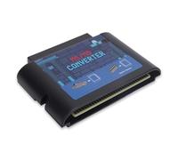 Annadue MS to MD Game Card Converter for for for for Mega Drive and for Genesis, Game Video Cassette Converter. (Black)