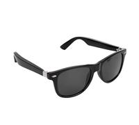 Annadue Open Ear Clear Sound Voice Call Smart Glasses Powerful Long Lasting Battery Smart Voice Helper Activation for Driving Fishing Listening Music, 180mAh (Black Ink)