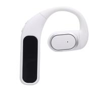 Annadue Open Ear Headphones, 5.5 Wireless Earbuds with Rotatable 180° Hinge and Wide Band Magnetic Unit, Anti Leak Sound Structure, for Running Cycling Workout (White)
