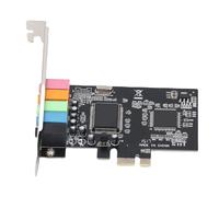 Annadue PCIE Sound Card, 5.1 Internal Card with Low Profile Bracket for 7 Vista 32 64 Bit PC, 3D Stereo Surround Sound, Noise Balance Elimination