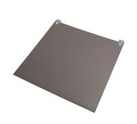 Annadue PEI PEO Build Plate 370x370mm, Textured and Smooth Double Sided Build Sheet, 3D Printer Bed Surface for K2 PLUS, High Temperature Resistant Sticker