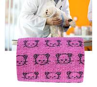 Annadue Pet Bandage, Self Adhesive Breathable Tape Dogs Injury, Elastic Body Wrap Bandage for First Aid (Rose cat face)