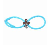 Annadue Pet Hamster Adjustable Harness, Rat Mouse Training Lead Leash with Finder Bell, Small Animal Outdoor Walking Harness for Ferret, Guinea Pig, Rabbit (Blue)