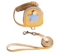 Annadue Pet Harness Leash Set, Adjustable Straps Even Pressure Escape Proof Loose Cat Vest Belt for Outdoor Walking Walking (M (Recommended 2.5-5kg/5.5-11lb))