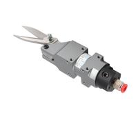 Annadue Pneumatic Scissors Air Nipper Cutting Machine for Metal Sheet, 1.0mm Plastic Sheet, Iron Plate, 0.5mm X 15mm Band Iron, High-Carbon Steel Blade Assembly Line Use