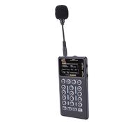 Annadue Portable BT Voice Changer, Multifunctional Sound Board Modulator with 8 Sound Effects, Cool Lights, Reverb Modes, for PC Phone Tablet Gaming