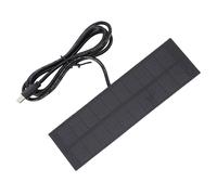 Annadue Portable Solar Phone Charger Polycrystalline Solar Panel with Type C Port for Smartphones Power Banks