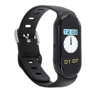 Annadue Portable Voice Watch, 3 in 1 Voice 0.96in Screen One Click Recording Activated Recorder Watch with Noise Reduction Chip AGC for Lectures Meetings Interviews (8G)