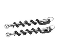 Annadue Portable Wine Bottle Opener, Stainless Steel Corkscrew, 2Pcs Beer Bottle Openers, Kitchen Accessories for Home Bar