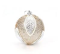 Annadue Pre-Decorated Christmas Ball Ornaments - Durable, Lightweight, Non-Fading Glass Decor for Tree, Wreath & Window - Add Color, Vitality & Romance to Your Holiday Mood (1)