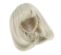 Annadue Pretty Doll Wig Straight Bang Shoulder Length Soft Hair for 1/3 BJD Doll Role Playing Fun (Green)