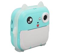 Annadue Print Camera, Thermal Printing HD Digital Mini Camera 24MP for Birthday over 3 Years Old (Blue)