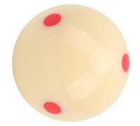 Annadue Professional 52.5mm Redpoint Resin Billiards Ball, Smooth and Round, Ideal for Practice and Games, 2.1in Cue Ball for Cue Sports Fans
