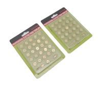 Annadue Professional Letters Burning Tip, Alphabet Carving Tip, DIY Brass Carving Tool for Wood Paper Leather and Gourds