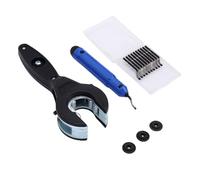 Annadue Ratcheting Pipe Cutter with Deburring Tool, 5/16in to 1-1/8in