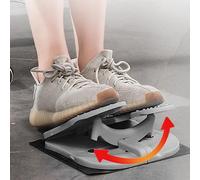 Annadue Reinforced Nylon Foot Stepper Machine for Under Desk, Quiet Mini Stepper Trainer with Folding Design, Non Slip Leg Workout Exerciser for Home Office (One Size)