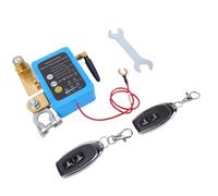 Annadue Remote Battery Disconnect Switch, 240A Smart Voltage Car Kill Switch, Prevent Theft Drain, Battery Isolator for Truck RV