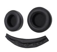 Annadue Replacement Ear Pads and Headband Kit, High Density Memory Foam Protein Leather Cushions with Enhanced Comfort Noise Isolation, for Corsairs Headset
