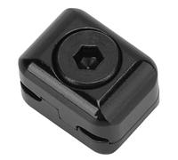 Annadue Rest Cable Clamp Buckle for Training Bow | Aluminum Alloy Body, Vibration Reducing, Screw Fixed, Lightweight Mini Size, Smooth Polished