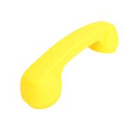 Annadue Retro Wireless Bluetooth Earpiece Handset Speaker (Yellow) | Telephone Handset HD Audio 8H Talk Time Call Controls 200mAh Battery with 10m Range for Cell Phone and Computer